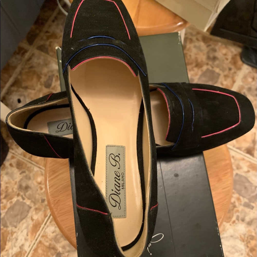 Diane B. Milano. Made in Italy. Italian size 41. US size 11. Worn once
